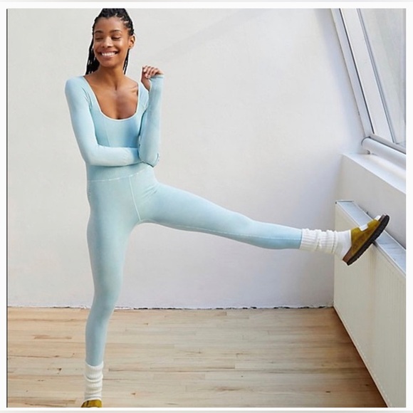 NWOT FP Movement Good Karma Long Sleeve Onesie